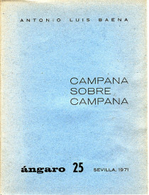 Portada del libro "Campana sobre campana" (1971)